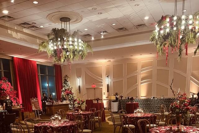 Velour Drape & Lighting
