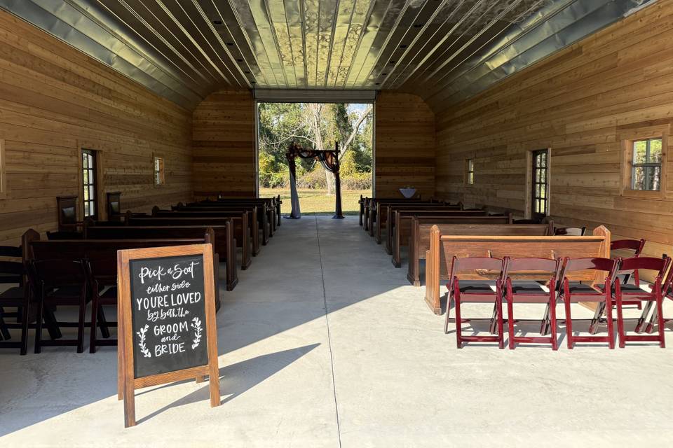 Back barn