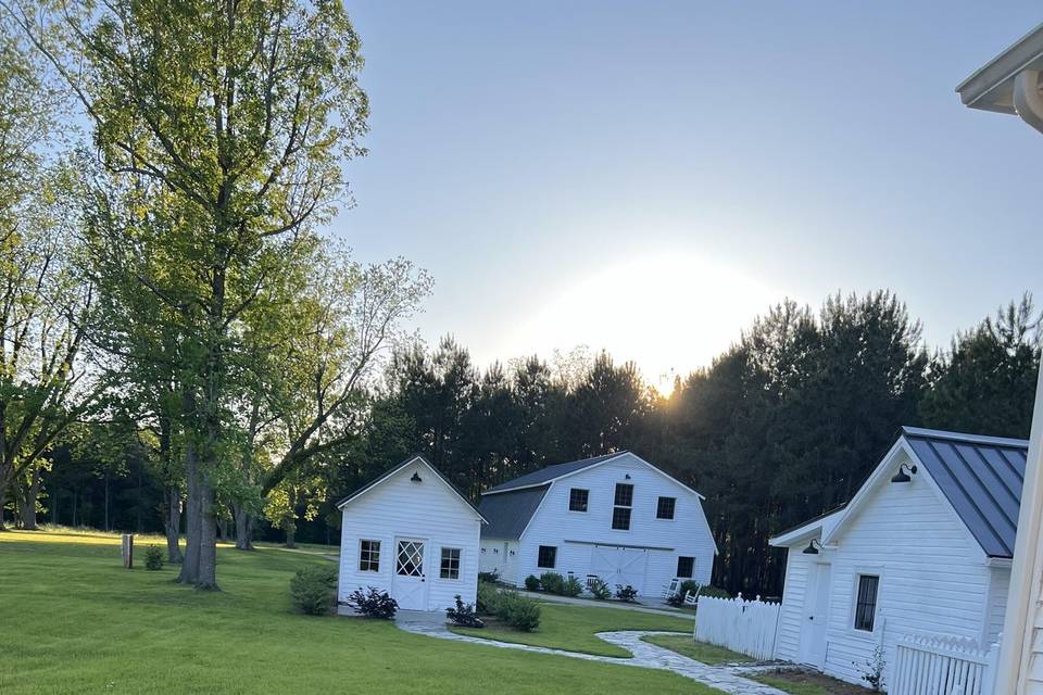 View from farm house balcony