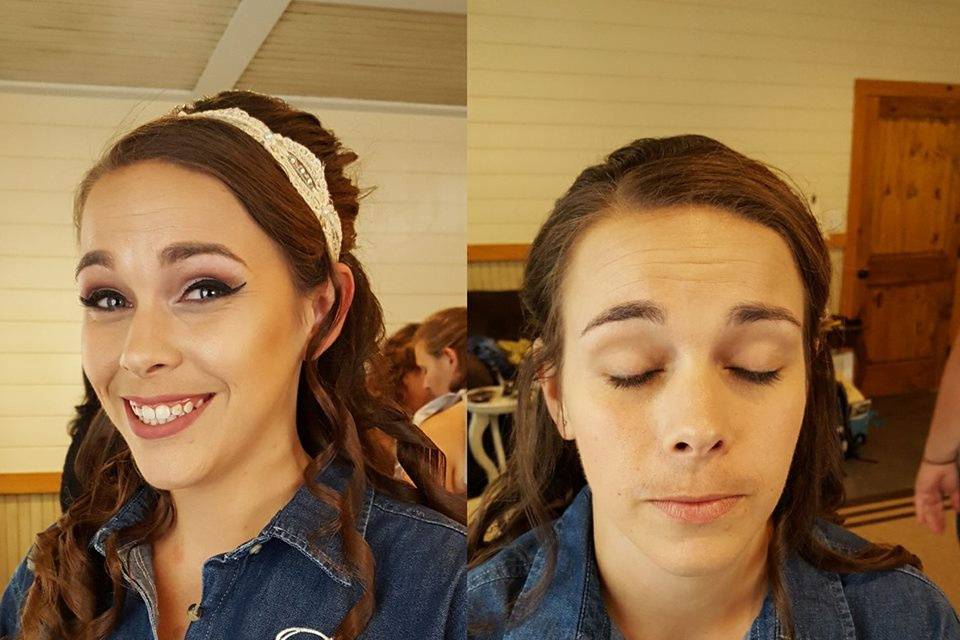 Bridal makeup
