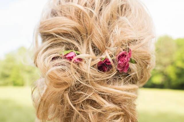 Updo style