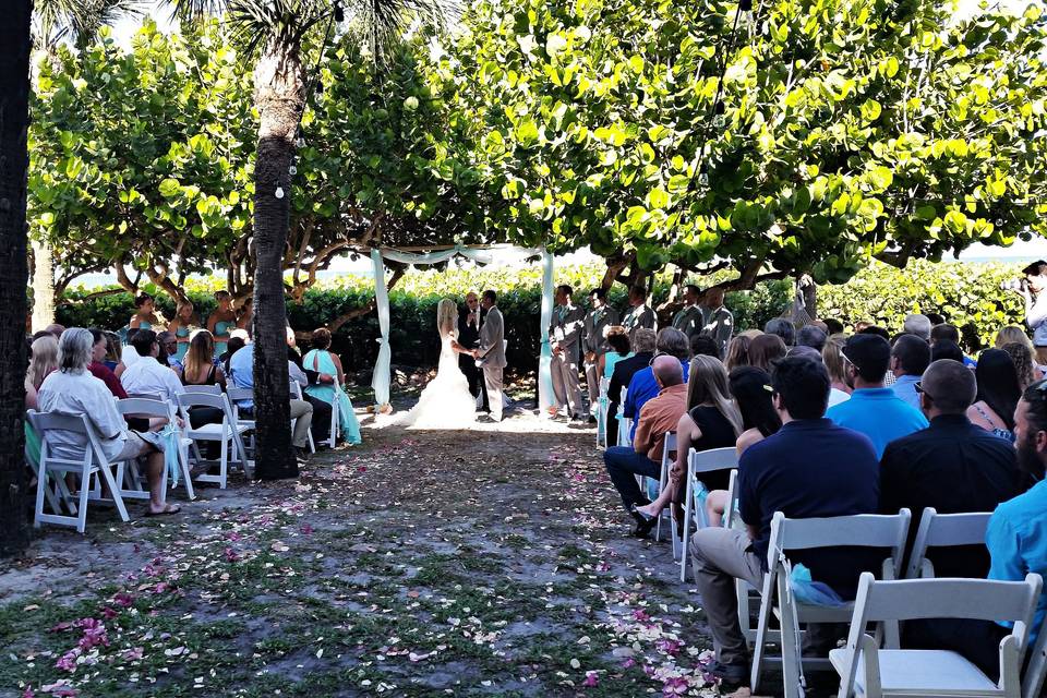 Garden wedding