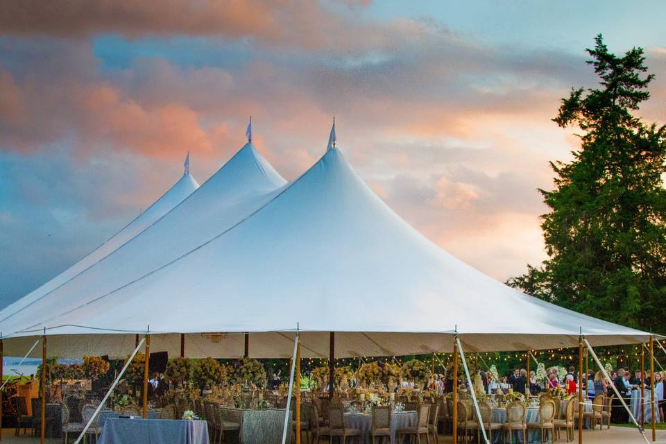 Sailcloth Tent Exterior