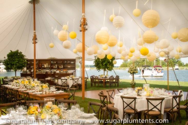 Rice lanterns - Sailcloth Tent