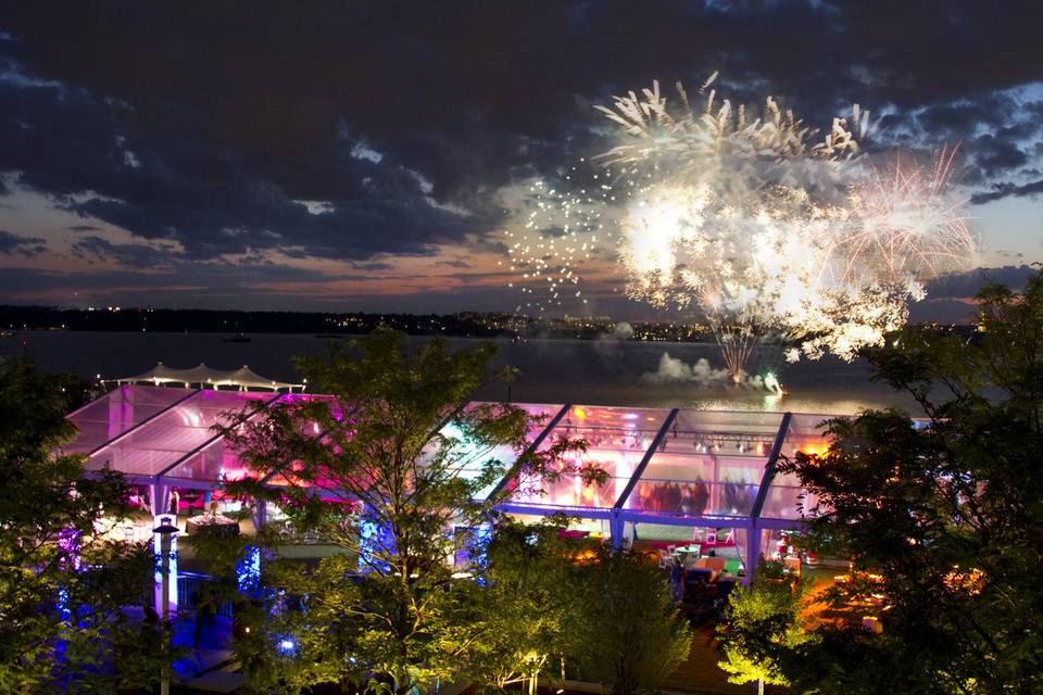 Fireworks at National Harbor