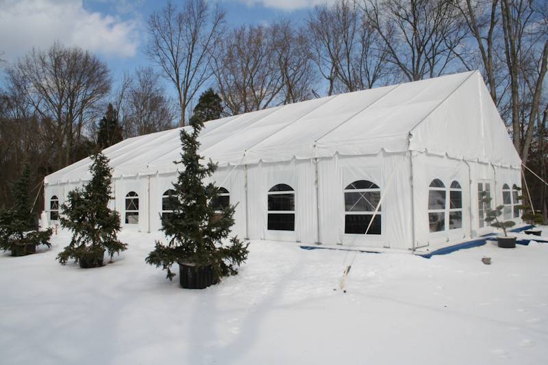 We tent all year round!