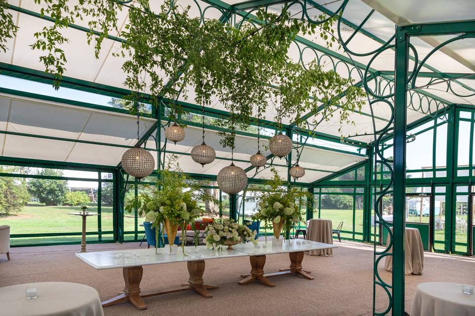 Garden Tent Interior