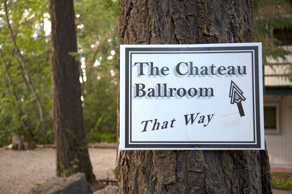 The Chateau Ballroom Outside