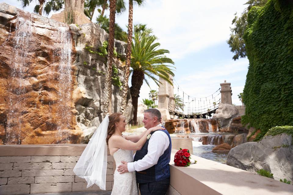 Looks tropical at Mandalay Bay