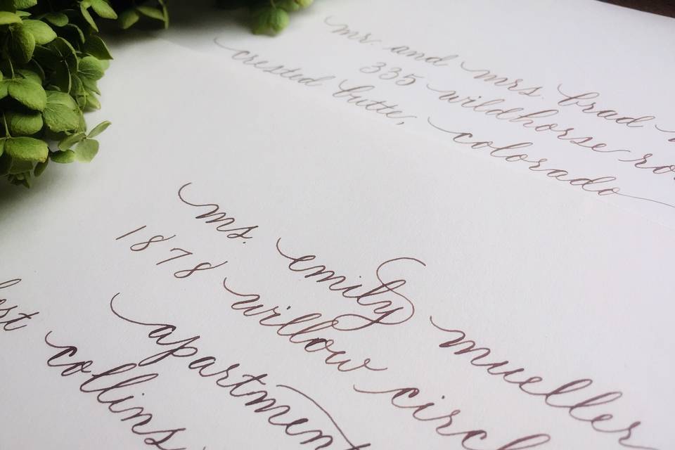 Products :: Wedding Envelopes, Wedding Calligraphy, Wedding Invitations,  Envelope Addressing, Hand Lettered, Event Invitation, Modern Calligraphy