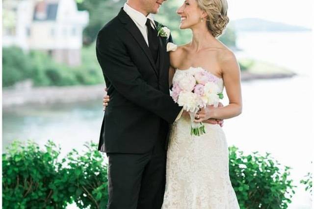 The newlyweds