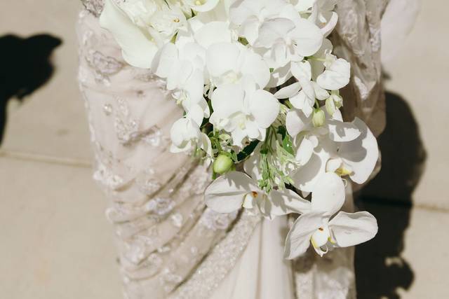 Orchid Cascade Bouquet