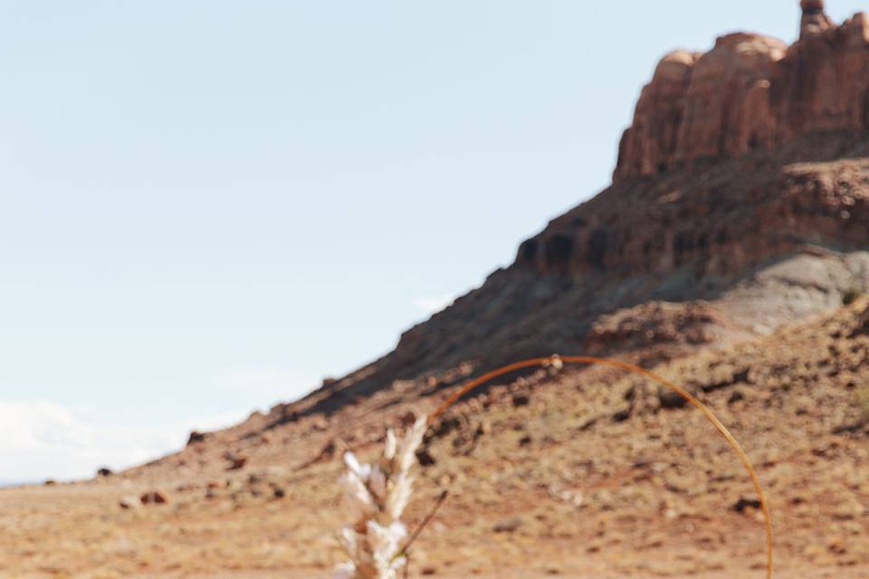 Desert ceremony