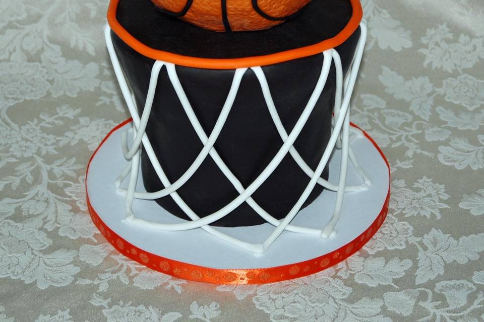 Basketball theme Groom's cake