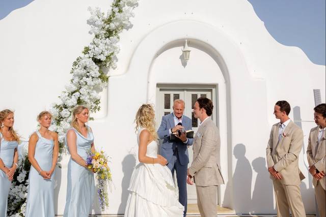 Wedding at Mykonos island