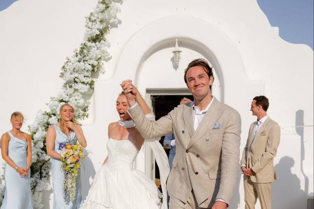 Wedding at Mykonos island