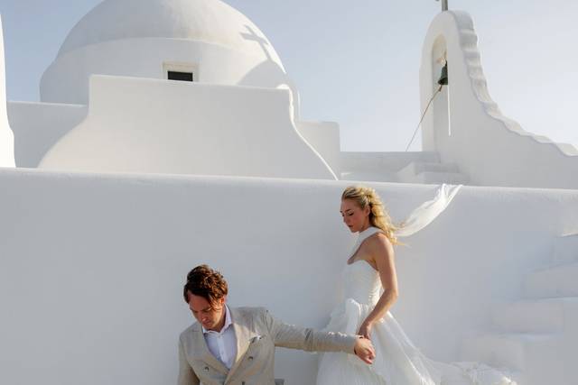 Wedding at Mykonos island