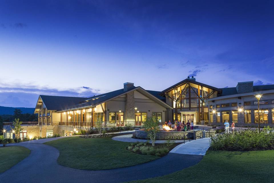 Exterior view of the Liberty Mountain Resort