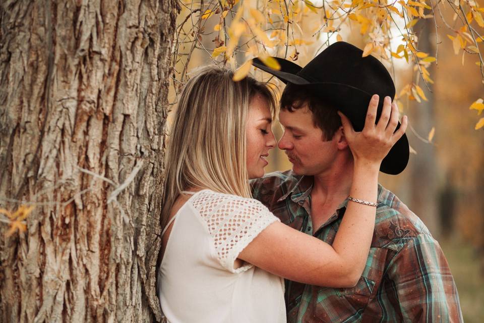 Engagement photography session