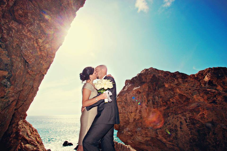 Malibu beach wedding