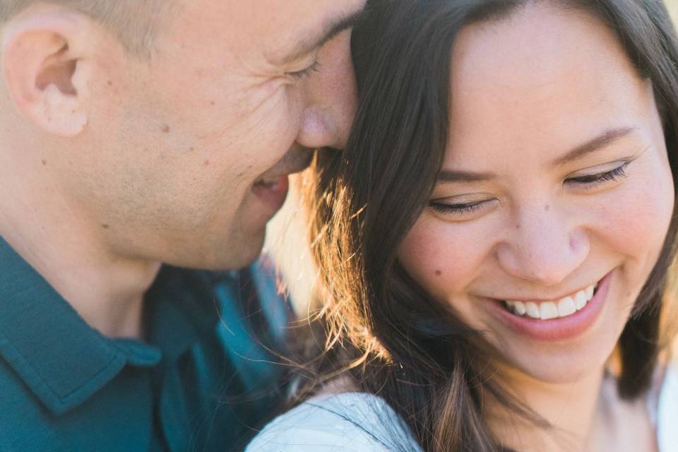 Engagement Session Closeup