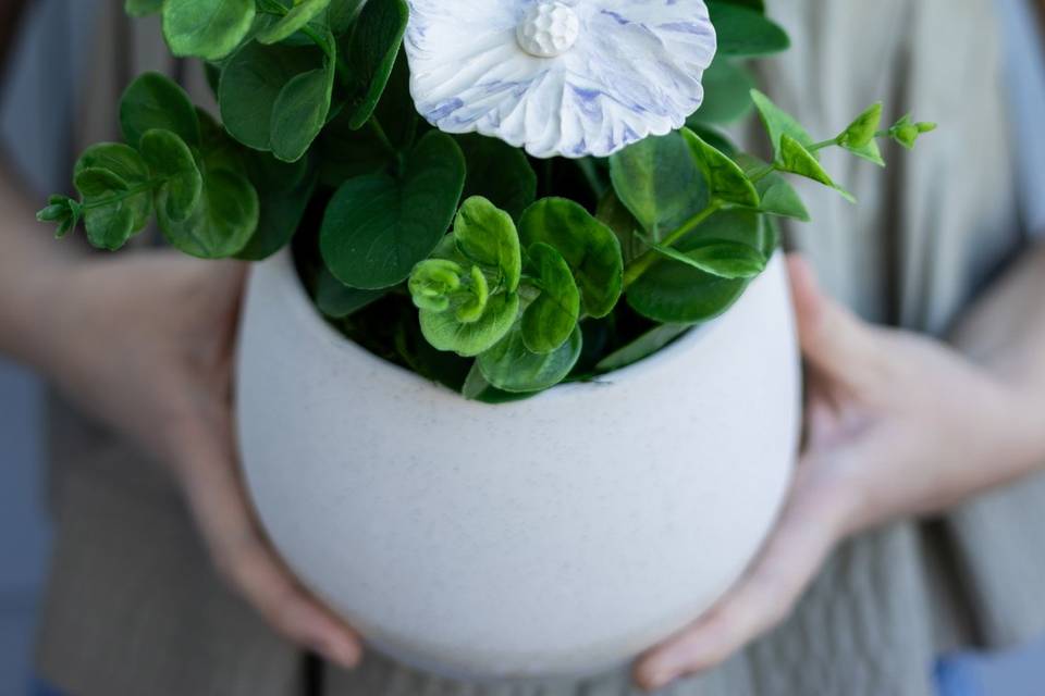 The Morgan Flower Pot