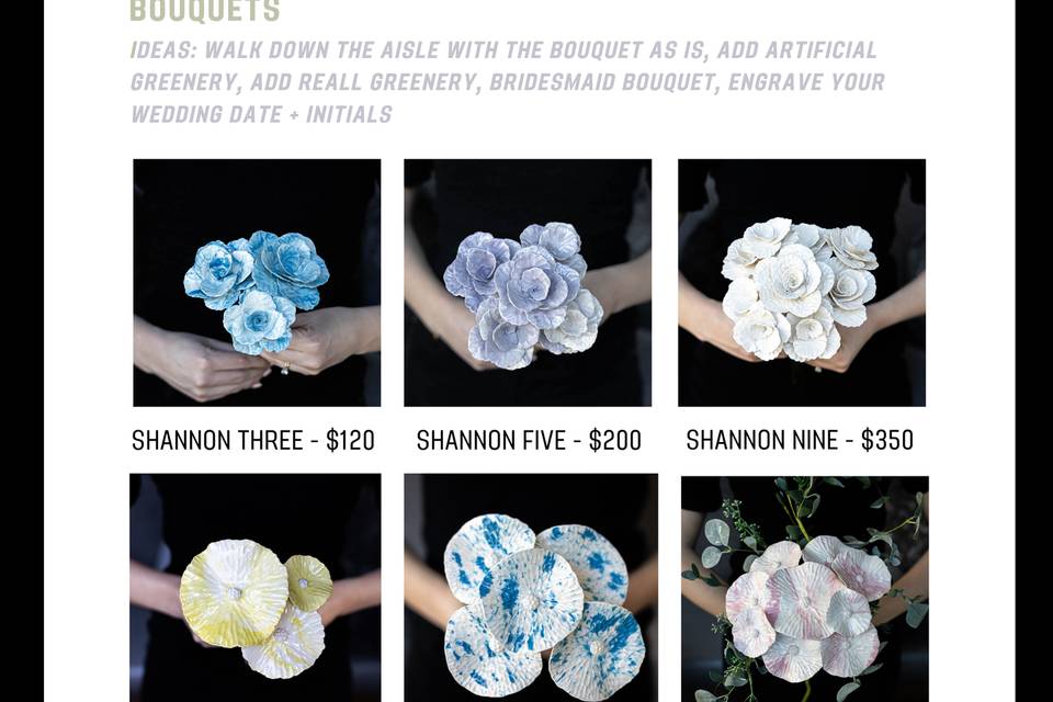 Pricing Guide - Bouquet