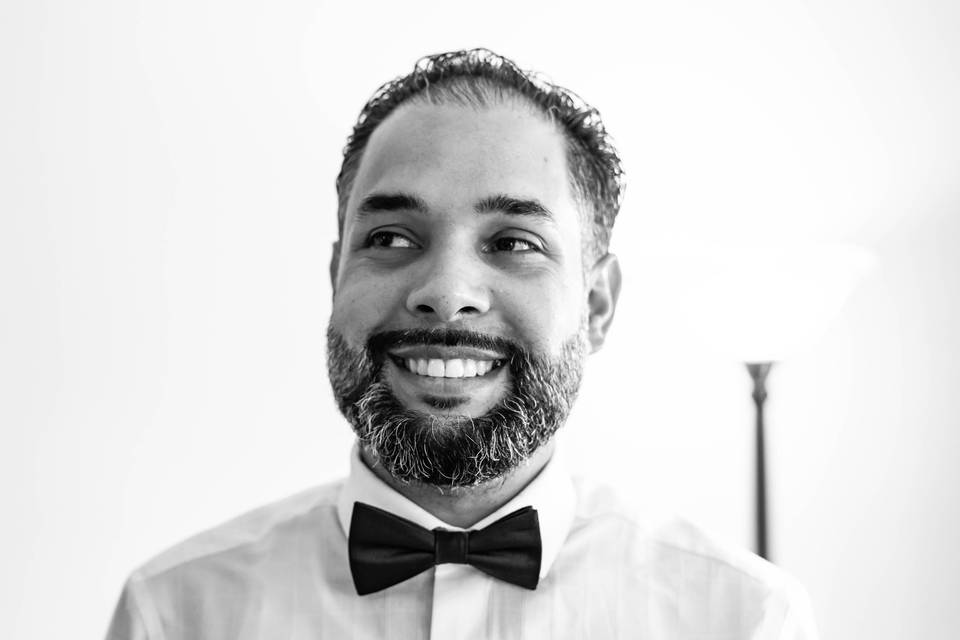 Groom in a stunning portrait