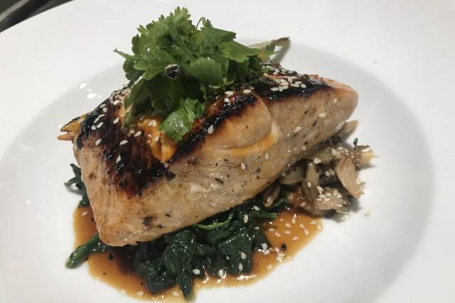 Teriyaki salmon