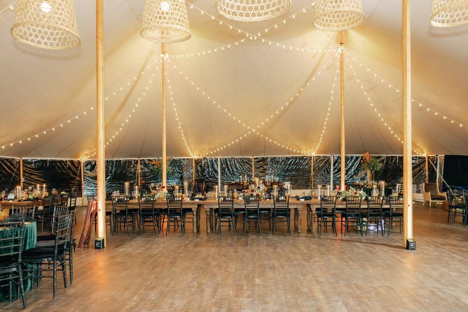 Tent Wedding Reception