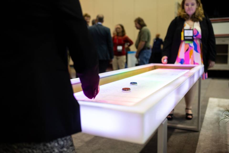 LED Battery Shuffleboard