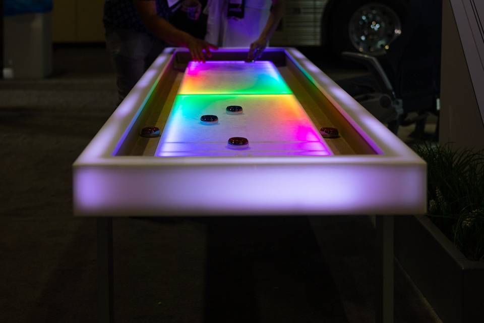 LED Battery Shuffleboard