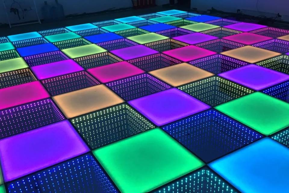 LED Infinity Dance Floor