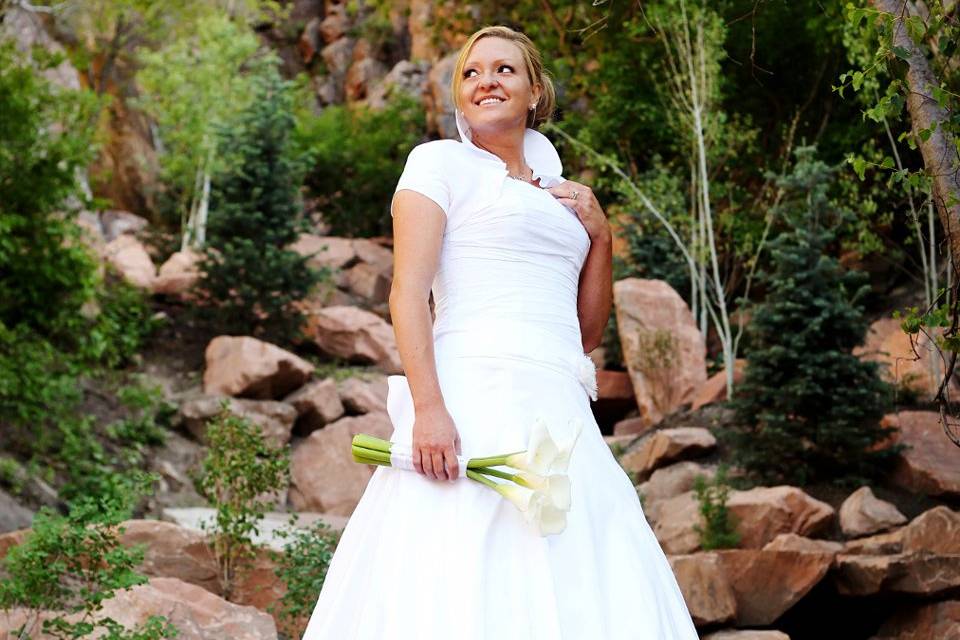 Bridal portrait