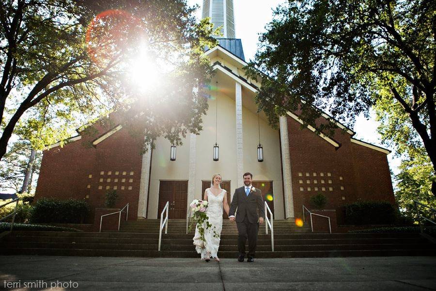 The newlyweds