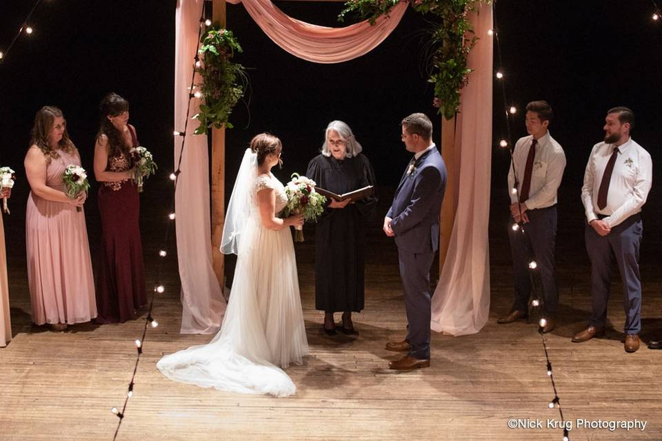 Ceremony at Liberty Hall