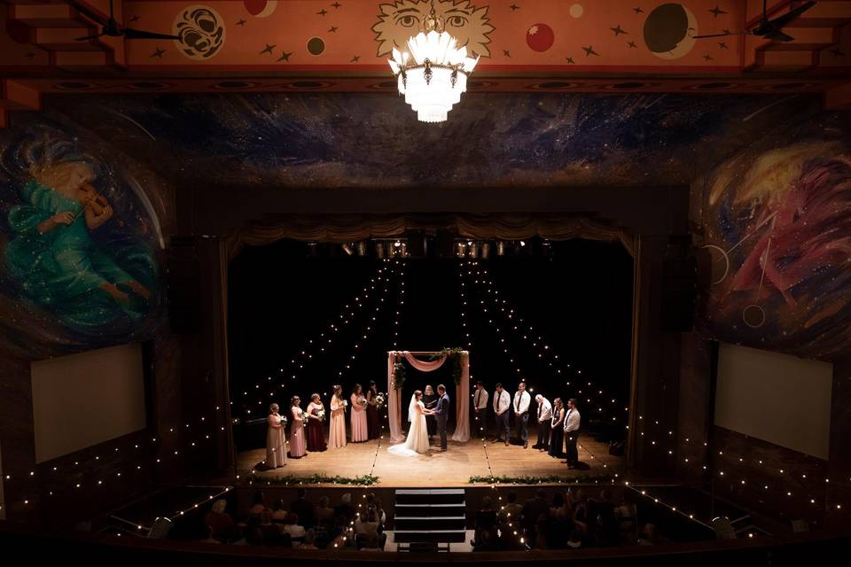 Ceremony at Liberty Hall