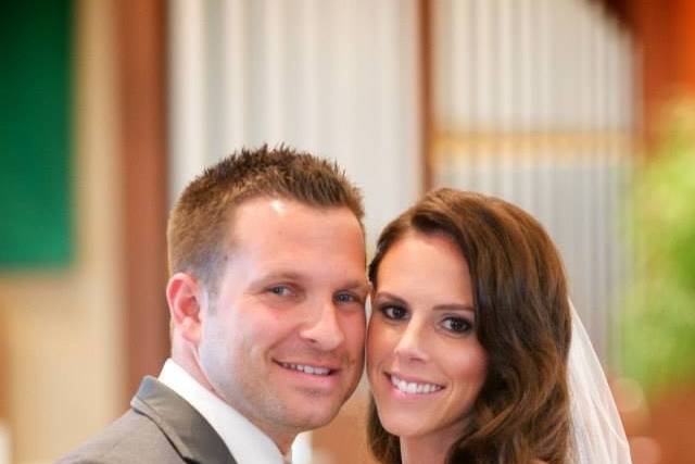The happy couple