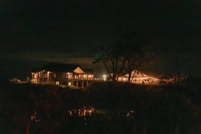 Chateau House Pavillion night
