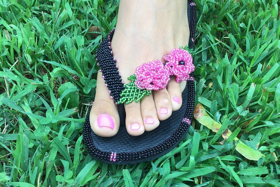 Sandalsbysandrawith flower