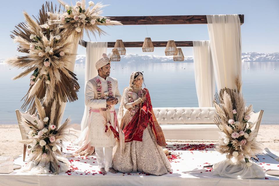 Lakeside Beach Ceremony