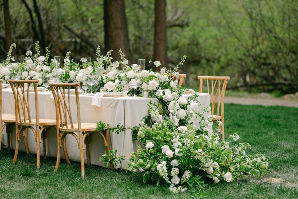 Creekside Lawn Dinner