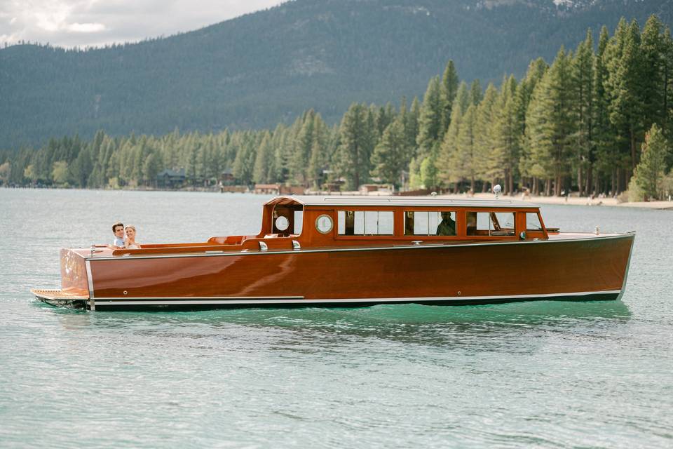 Lake Tahoe Boat Arrival