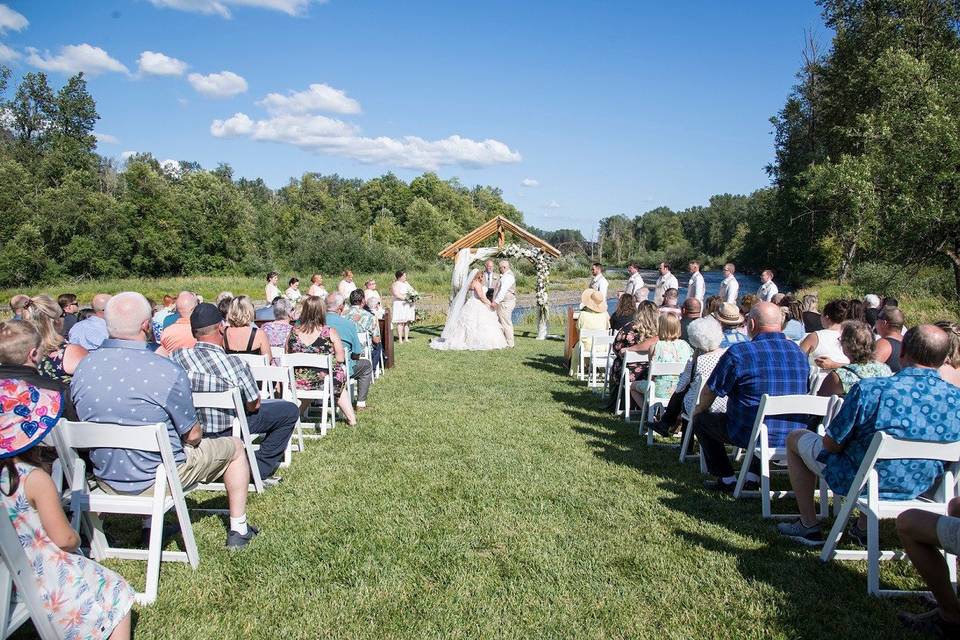 Vows on the river