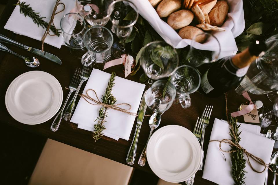 Table setup