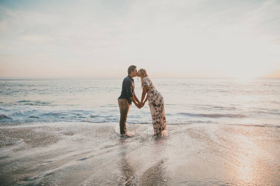 Engagement shoot in Laguna, CA