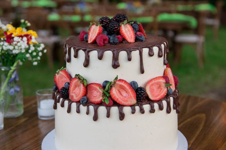 A cake