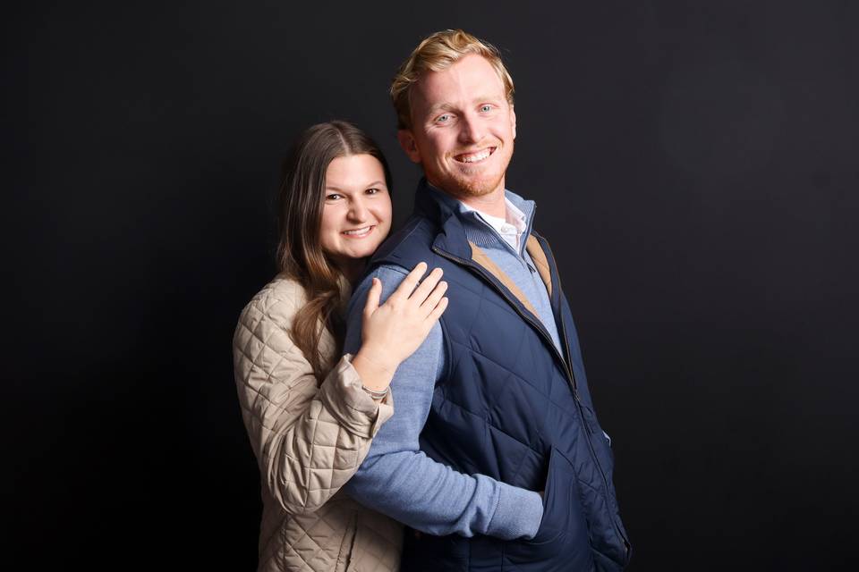 Elegant Couple's Portrait