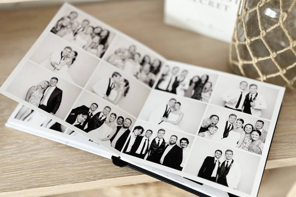 White Tie Modern Photo Booths
