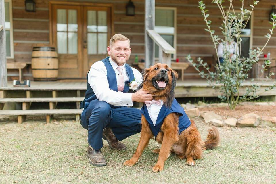 Groom's best friend